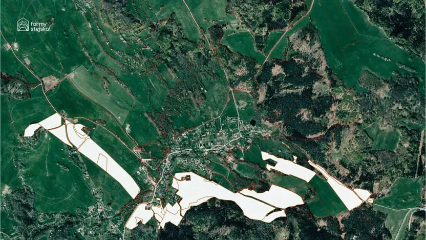 Prodej louky, Kunratice, 382633 m2