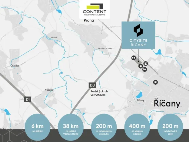 Pronájem obchodního prostoru, Říčany, Technická, 500 m2