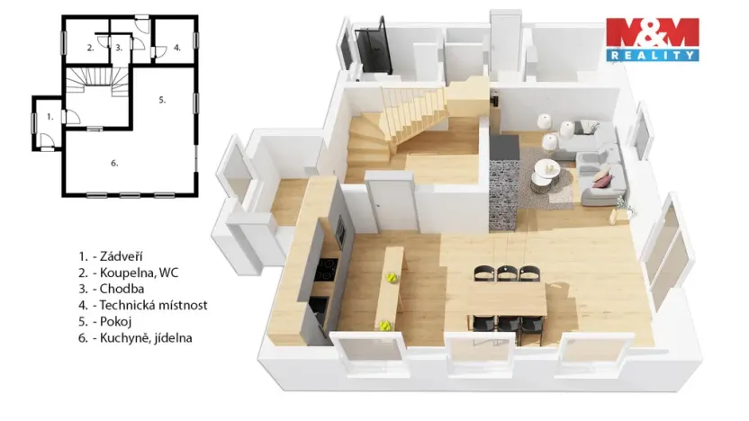 Prodej rodinného domu, Lučany nad Nisou, 156 m2