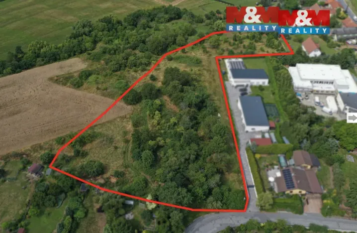 Prodej pozemku pro bydlení, Plzeň - Červený Hrádek, 12370 m2