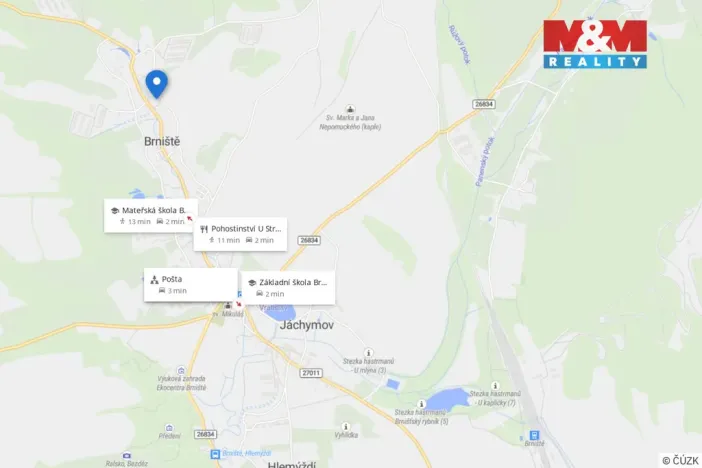 Pronájem rodinného domu, Brniště, 1266 m2