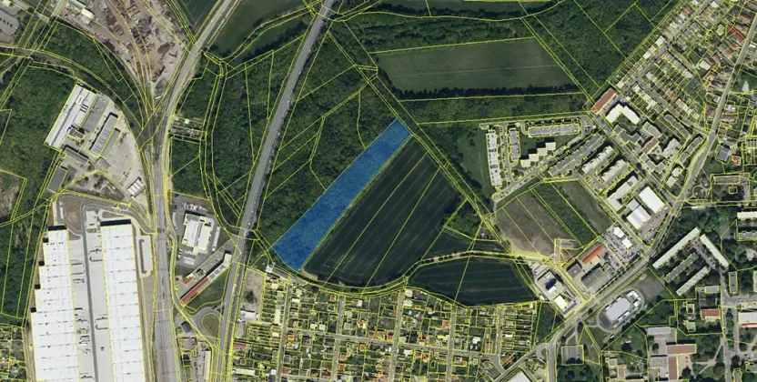 Prodej podílu lesa, Pardubice, 9649 m2