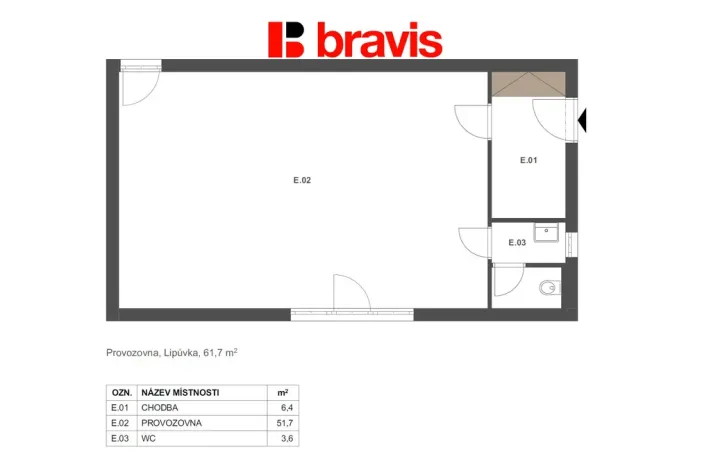 Prodej obchodního prostoru, Lipůvka, 617 m2