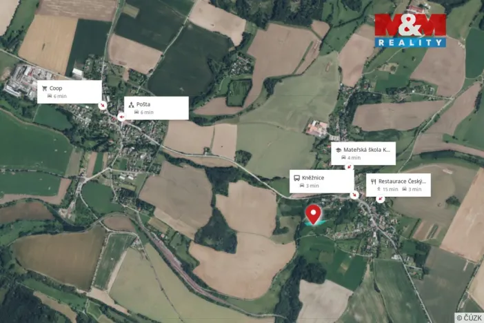 Prodej pozemku pro bydlení, Kněžnice, 4406 m2