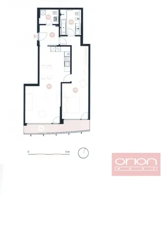 Pronájem bytu 2+kk, Praha - Smíchov, Holečkova, 88 m2