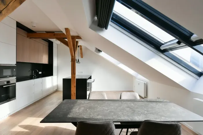 Pronájem bytu 3+kk, Praha - Vinohrady, náměstí Jiřího z Poděbrad, 156 m2