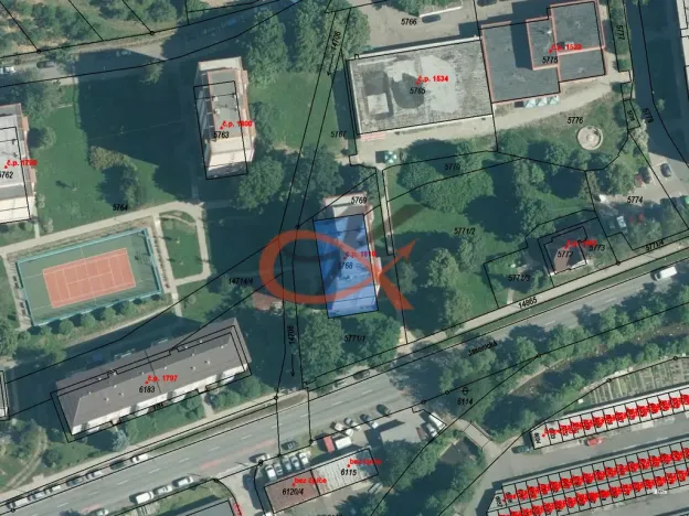 Pronájem bytu 1+kk, Vsetín, Jasenická, 24 m2