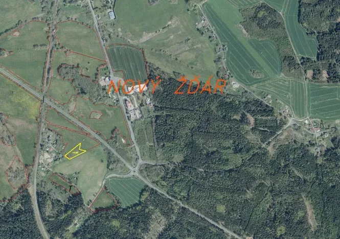 Prodej pozemku, Aš - Nový Žďár, 3300 m2