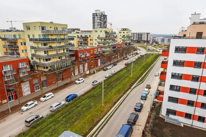 Pronájem bytu 1+kk, Praha - Hlubočepy, Fabiánové, 34 m2