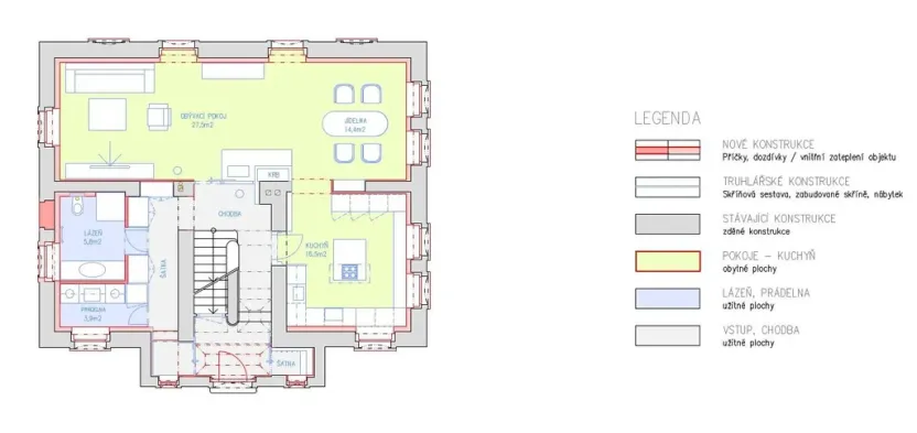Prodej rodinného domu, Chrast, Fučíkova, 161 m2