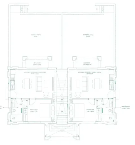 Prodej bytu 2+kk, Salála, Omán, 47 m2