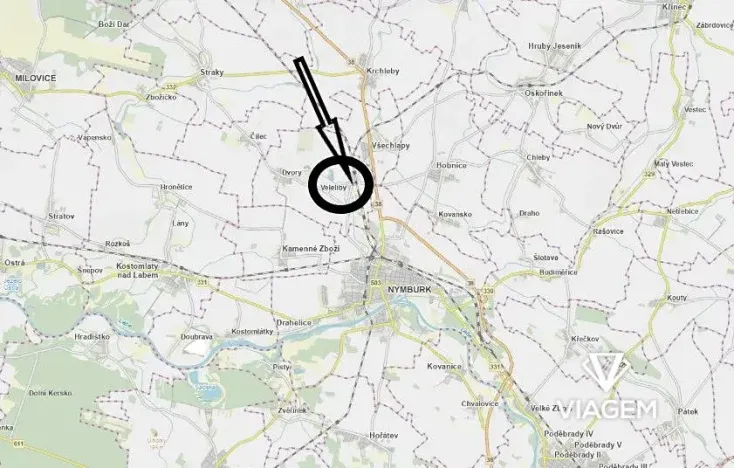 Prodej pozemku pro bydlení, Dvory, 1111 m2