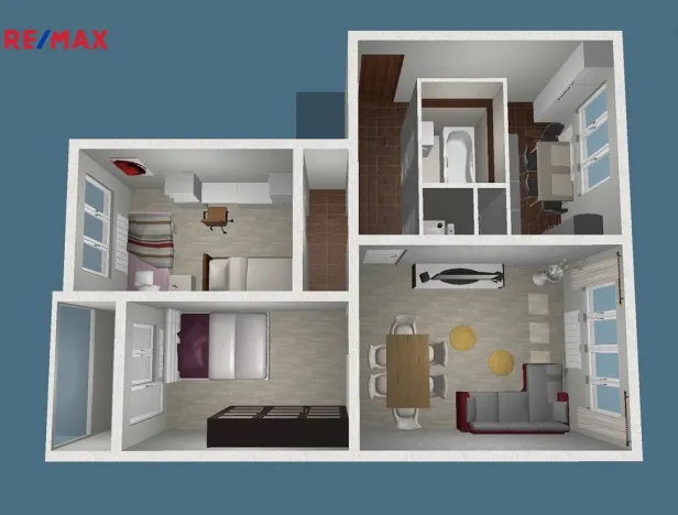 Prodej bytu 3+1, Ostrava - Dubina, Jaroslava Misky, 69 m2