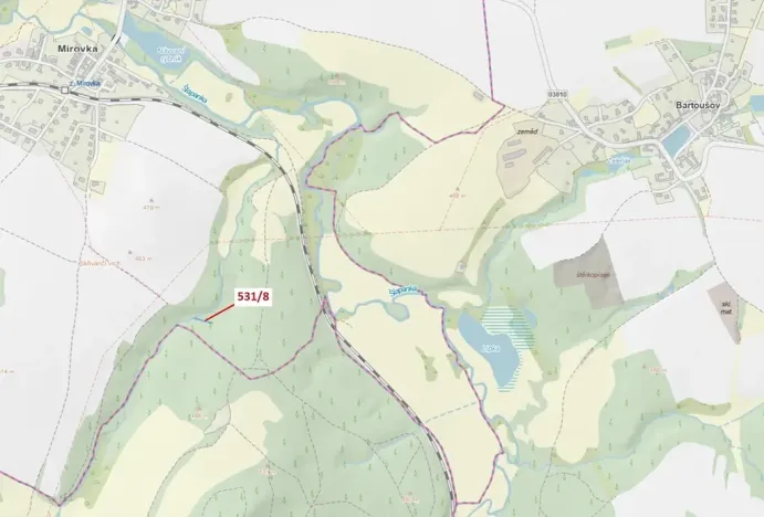 Dražba lesa, Havlíčkův Brod, 212 m2