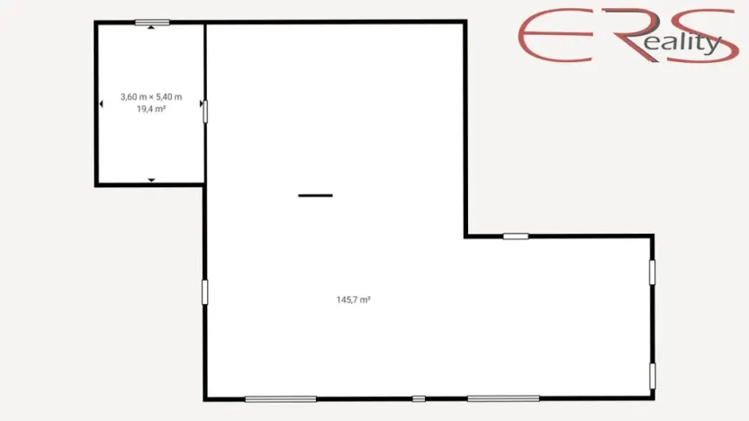 Pronájem skladu, Liberec, U Pramenů, 185 m2