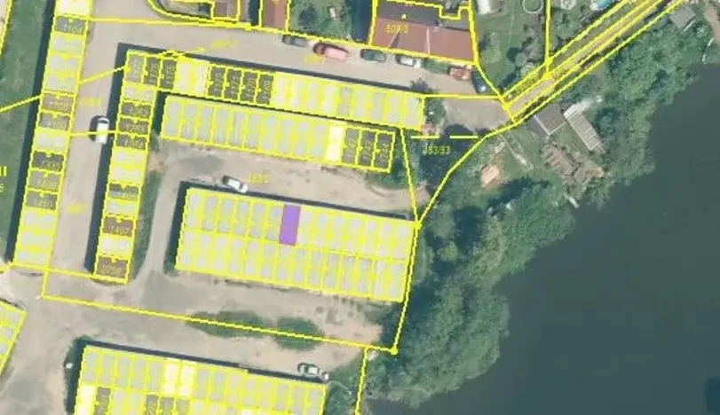 Dražba garáže, Blatná, 22 m2