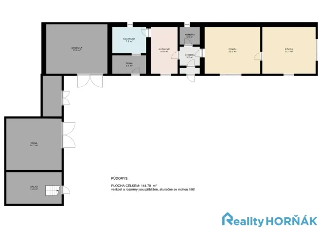 Prodej chalupy, Tchořovice, 81 m2