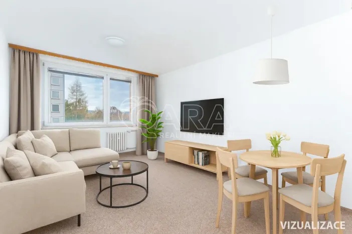 Prodej bytu 3+1, Praha - Modřany, Poljanovova, 62 m2