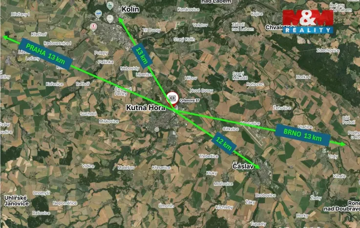 Prodej bytu 2+1, Kutná Hora - Šipší, Ortenova, 58 m2