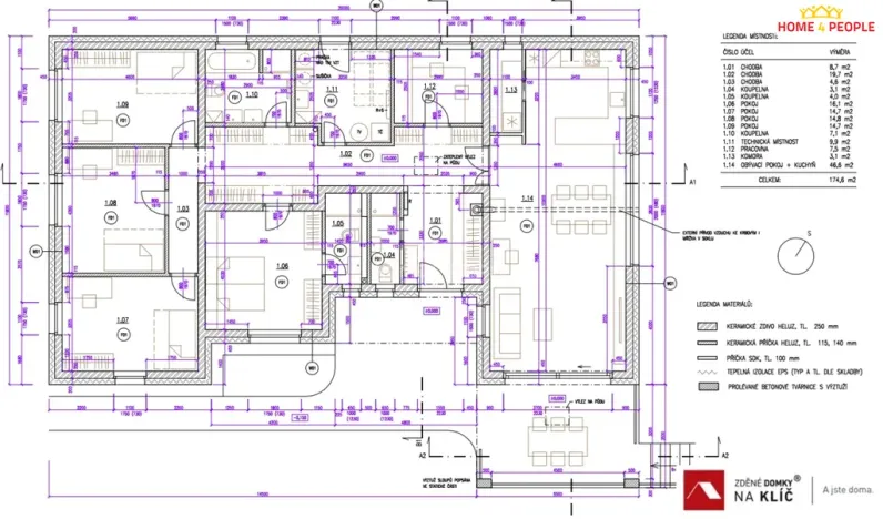 Prodej rodinného domu, Tečovice, 176 m2