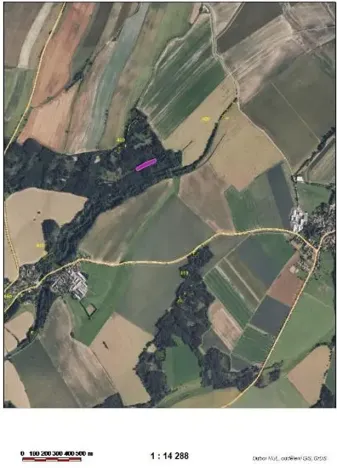 Prodej podílu lesa, Hrušová, 5113 m2