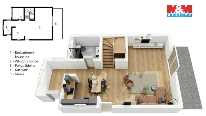 Prodej rodinného domu, Jirny, 138 m2