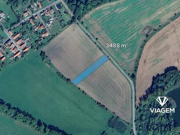 Prodej podílu pole, Smidary, 1744 m2