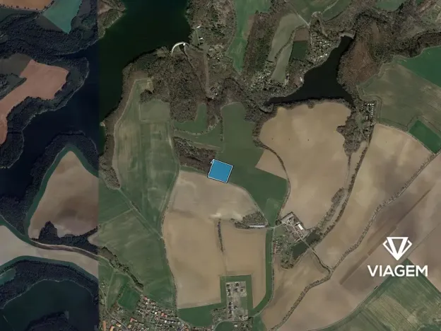 Prodej podílu pole, Malešov, 6351 m2