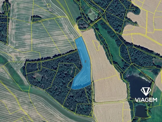 Prodej podílu pole, Chanovice, 7143 m2