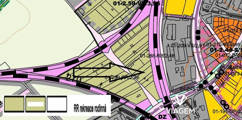 Prodej zahrady, Přerov, 1548 m2