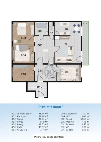 Prodej bytu 5+kk, Praha - Řepy, Mrkvičkova, 106 m2