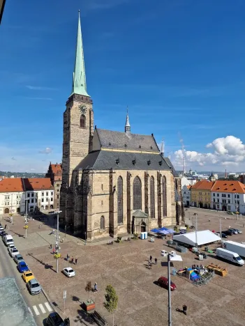 Pronájem kanceláře, Plzeň, náměstí Republiky, 33 m2