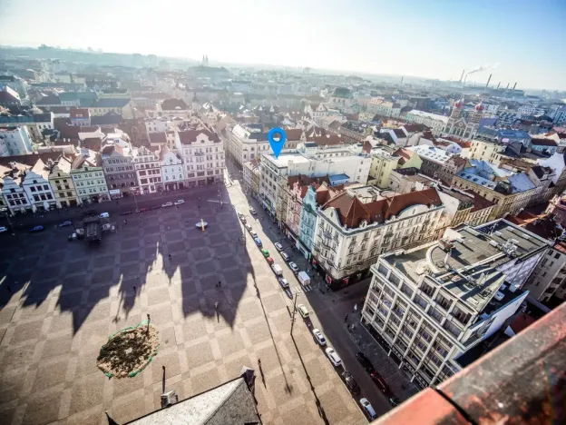 Pronájem kanceláře, Plzeň, náměstí Republiky, 60 m2