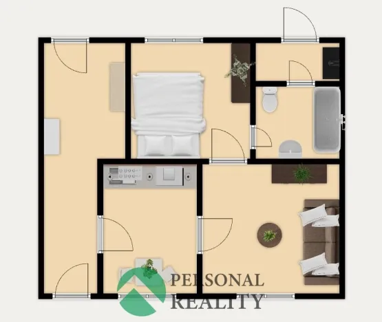 Prodej rodinného domu, Kopidlno, Husova, 72 m2