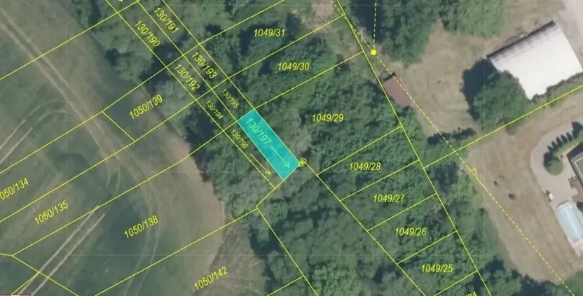 Dražba pozemku, Babice, 76 m2