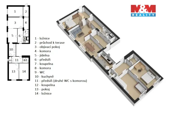 Prodej rodinného domu, Hostinné, Horská, 408 m2