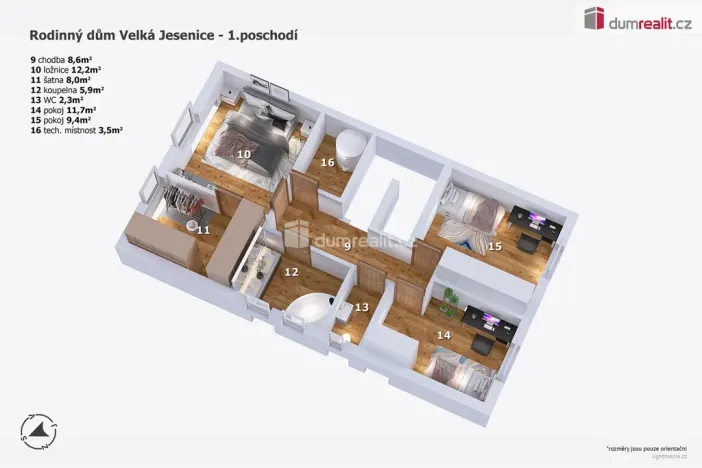 Prodej rodinného domu, Velká Jesenice, 160 m2