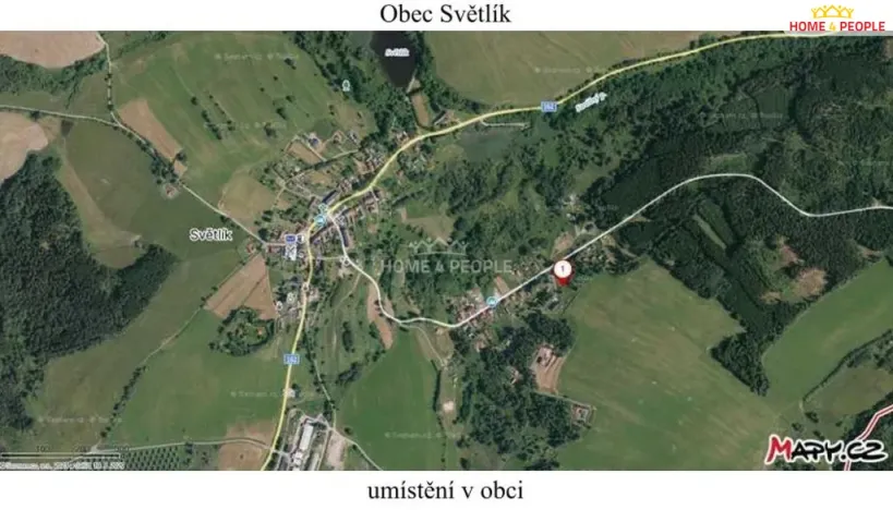 Prodej pozemku pro bydlení, Světlík, 2620 m2