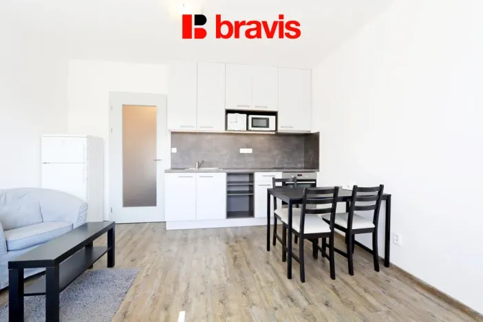 Pronájem bytu 1+kk, Brno - Černá Pole, třída Generála Píky, 28 m2