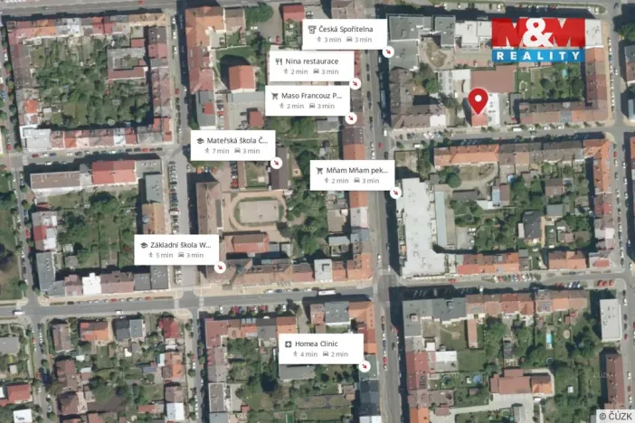 Pronájem bytu 1+kk, Pardubice - Zelené Předměstí, K Višňovce, 26 m2