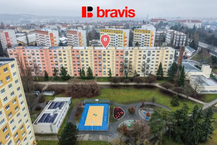 Prodej bytu 2+1, Brno - Černá Pole, Bieblova, 55 m2