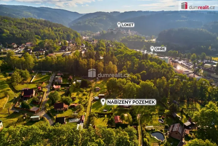 Prodej pozemku pro bydlení, Loket, 1197 m2