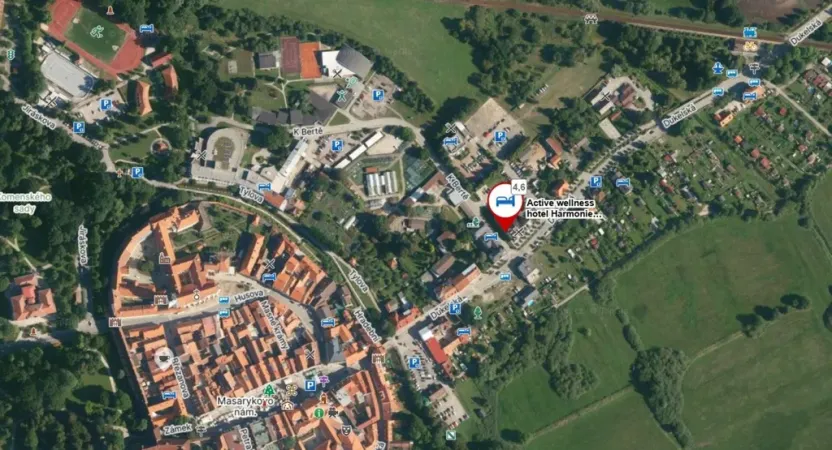 Pronájem bytu 2+kk, Třeboň - Třeboň I, K Bertě, 42 m2