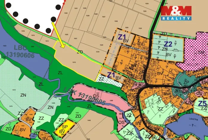 Prodej pole, Bratčice, 19072 m2