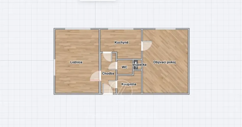 Prodej bytu 2+1, Plzeň, Čermákova, 63 m2