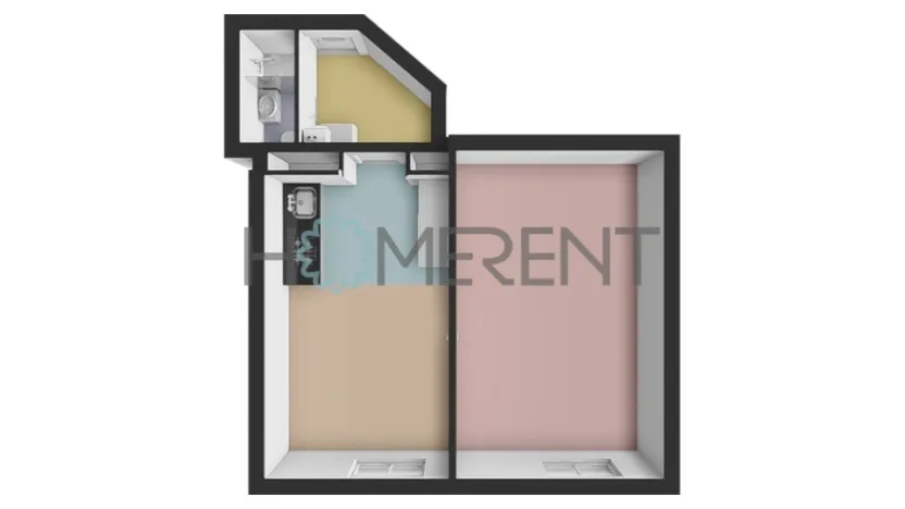 Prodej bytu 2+kk, Praha - Žižkov, Jagellonská, 45 m2