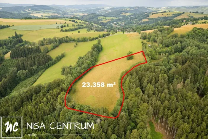 Prodej louky, Víchová nad Jizerou, 23358 m2