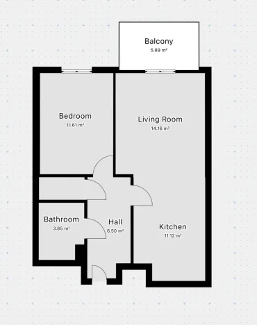 Pronájem bytu 2+kk, Praha - Michle, U plynárny, 53 m2
