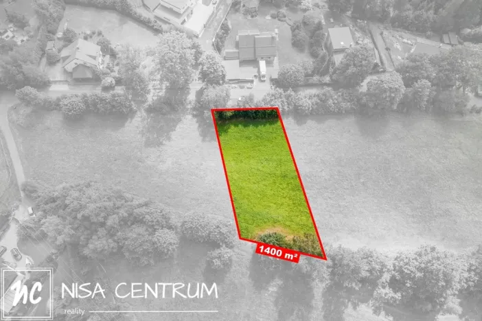 Prodej pozemku pro bydlení, Jablonec nad Nisou - Proseč nad Nisou, 1400 m2