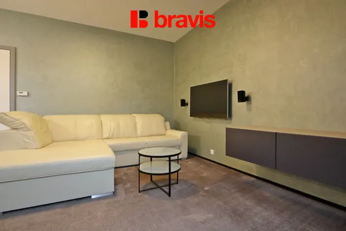 Pronájem bytu 1+kk, Brno - Veveří, Lidická, 42 m2